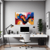 Vibrant Color Splash Office Demo