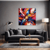 Vibrant Color Surge Living Room Demo