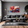 Vibrant Color Surge Living Room Demo