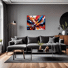 Vibrant Color Surge Living Room Demo
