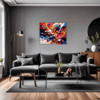 Vibrant Color Surge Living Room Demo