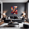 Vibrant Color Surge Living Room Demo