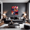 Vibrant Color Surge Living Room Demo