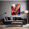 Vibrant Color Surge Living Room Demo