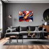 Vibrant Color Surge Living Room Demo