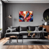 Vibrant Color Surge Living Room Demo