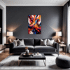 Vibrant Color Surge Living Room Demo