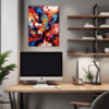 Vibrant Color Surge Office Demo