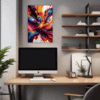 Vibrant Color Surge Office Demo