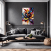 Vibrant Color Vortex Living Room Demo