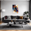 Vibrant Color Vortex Living Room Demo