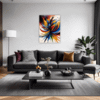 Vibrant Color Vortex Living Room Demo