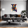 Vibrant Color Vortex Living Room Demo