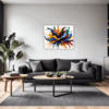 Vibrant Color Vortex Living Room Demo