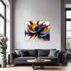 Vibrant Color Vortex Living Room Demo