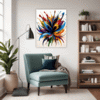 Vibrant Color Vortex Living Room Demo