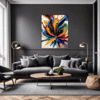 Vibrant Color Vortex Living Room Demo