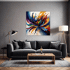 Vibrant Color Vortex Living Room Demo