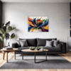 Vibrant Color Vortex Living Room Demo