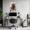 Vibrant Color Vortex Office Demo