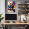 Vibrant Color Vortex Office Demo