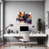 Vibrant Color Vortex Office Demo