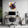 Vibrant Color Vortex Office Demo