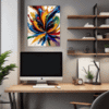 Vibrant Color Vortex Office Demo