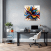 Vibrant Color Vortex Office Demo