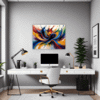 Vibrant Color Vortex Office Demo