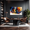 Vibrant Color Vortex Office Demo