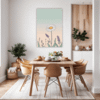 Vibrant Flower Mix Dining Room Demo