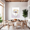 Vibrant Flower Mix Dining Room Demo