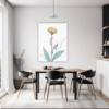 Vibrant Flower Mix Dining Room Demo