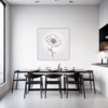 Vibrant Flower Mix Dining Room Demo