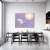 Vibrant Flower Mix Dining Room Demo