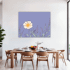 Vibrant Flower Mix Dining Room Demo
