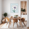 Vibrant Flower Mix Dining Room Demo