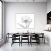 Vibrant Flower Mix Dining Room Demo
