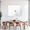 Vibrant Flower Mix Dining Room Demo