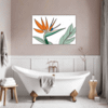 Vibrant Paradise Frond Bathroom Demo