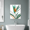 Vibrant Paradise Frond Bathroom Demo