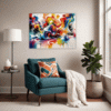 Vivid Color Serenity Living Room Demo