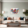 Vivid Color Serenity Living Room Demo