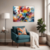 Vivid Color Serenity Living Room Demo