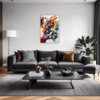 Vivid Color Serenity Living Room Demo