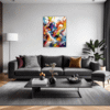 Vivid Color Serenity Living Room Demo