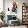 Vivid Color Serenity Living Room Demo