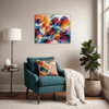 Vivid Color Serenity Living Room Demo