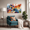 Vivid Color Serenity Living Room Demo